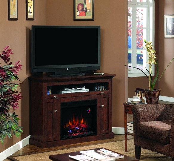 Windsor Cherry Corner Fireplace